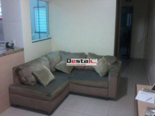 Imagem 16 de 17 de Cobertura Com 2 Dormitórios À Venda, 100 M² Por R$ 319.998,00 - Parque Das Nações - Santo André/sp - Co0051