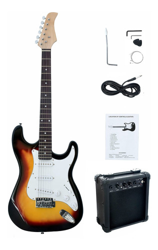 Cb Sky Guitarra Electrica Vintage Sunbrust Tamaño 39 5