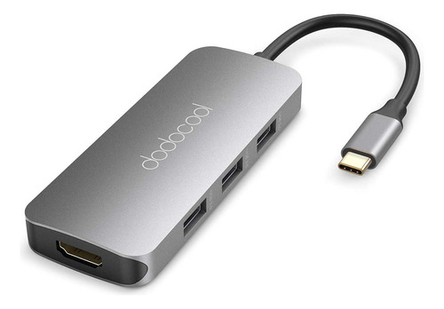 Adaptador Hub Dodocool Usb C Para iPhone 15/ Pro/ Max/ Plus