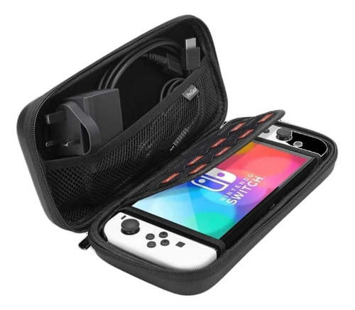 Bolso Transportable Nintendo Switch Oled + Mica Protectora