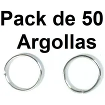 Comprar Aro Argolla Llavero Simple Cromada Mercería Accesorios 16mm