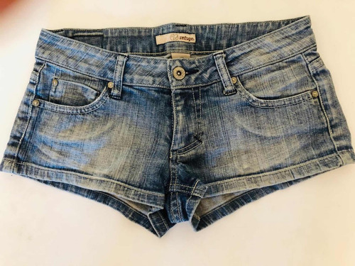 Short Jean Corto Importado Elastizado Refuge Talle 5