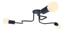 Comprar Plafon Araña 3 Luces Brazos Vintage Techo Living Lampara E27