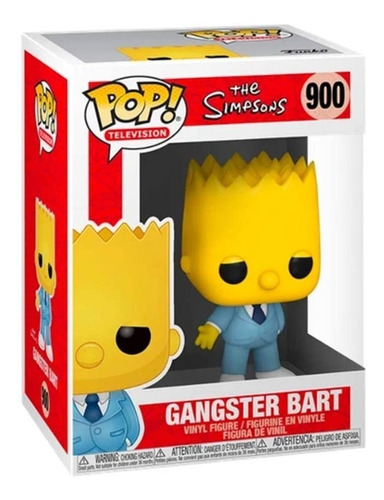 Funko Pop! Animation: Los Simpsons - Bart Mafia