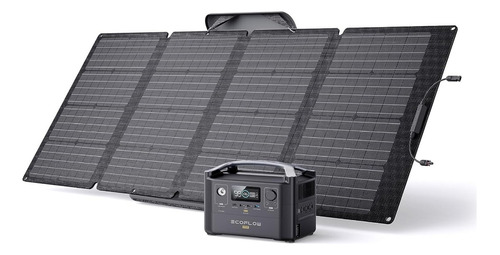 Generador Solar Portátil De 720 Wh Con Panel Solar De 160 W