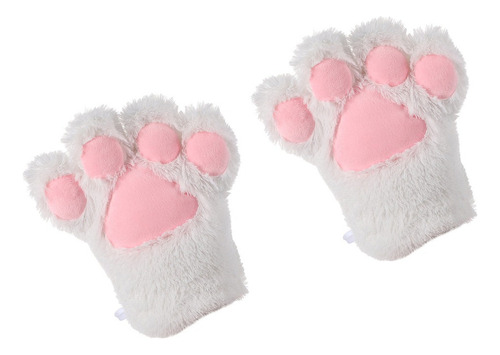 Guantes De Nieve Para Mujer Con Forma De Uña De Gato, Furry