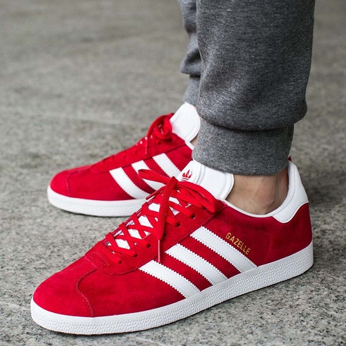 Tenis adidas Originals Gazelle S76228 Rojo Nuevo En Caja | Mercado Libre