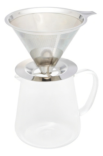 Cafeteira Wolff De Vidro Borossilicato Com Filtro