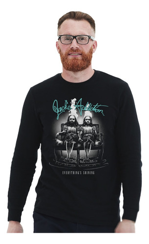 Polera Ml Janes Addiction Everythings Shining Rock Impresión