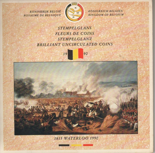 Belgica Blister 175 Aniversario Batalla Waterloo - 1990 - Bu