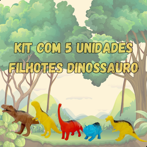 Kit Dinossauros Com Som Dino T-rex Espécies Variadas