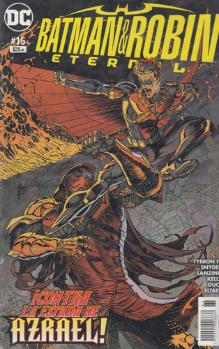 Comic Dc Batman Y Robin Eternal # 15 Televisa 