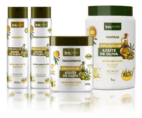 Kit Beleza Natural Explosão De Azeite De Oliva