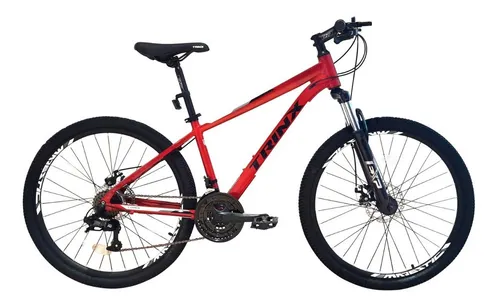 Bicicleta Trinx M100 Rodado 26 Mtb Color Rojo Tamaño del cuadro L