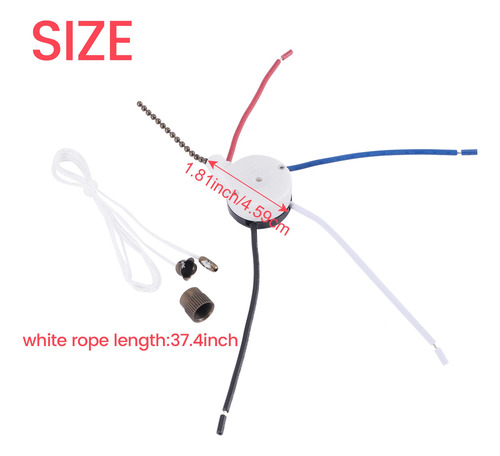 - Kit De Interruptores De Ventilador De Techo H5, 3