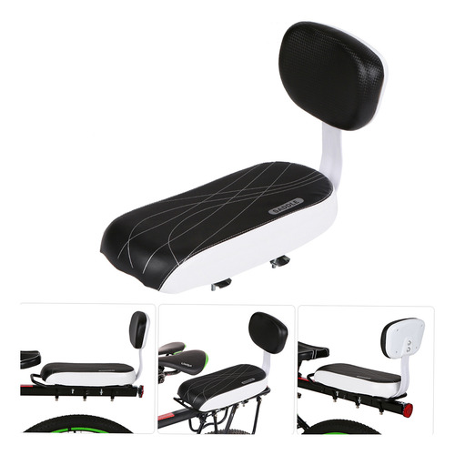 Soporte De Piel Sintética Suave Para Bicicleta Trasera, Bici