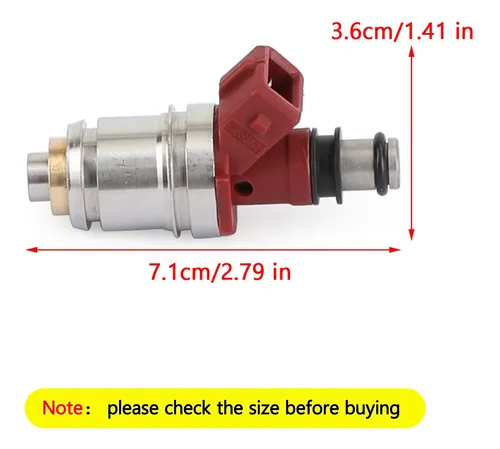 Inyector De Combustible Para Nissan D21 Js21-1 Pickup 2.4l