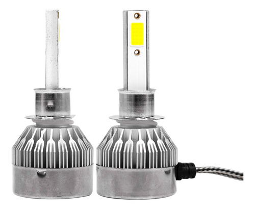 Imagen 4 de 10 de Kit Cree Led H1 H3 H7 H11 6ta Gen + 2 Led Gratis Iluminacion