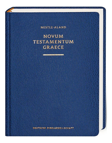 Libro Novum Testamentum Graece - Erwin Nestle Y Kurt Aland