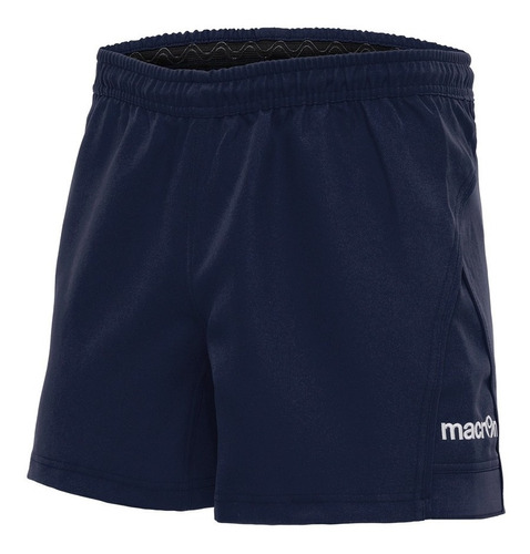 Short De Rugby Profesional- Modelo Febe- Azul Oscuro- Macron