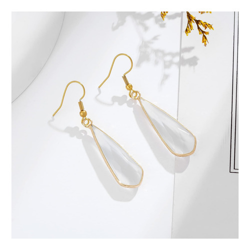 Pendientes De Piedras Preciosas Naturales Para Mujer, De De