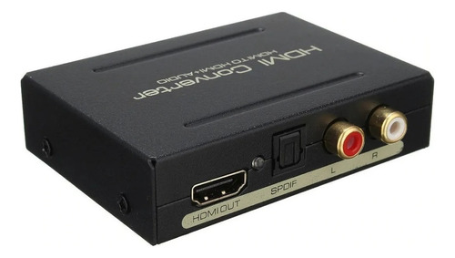 Extrator Hdmi Audio Splitter Spdif Óptica + Rca L/r