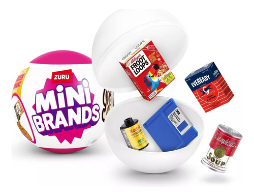 Mini Brands Retro Capsula 5 Mini Coleccionables Series 1