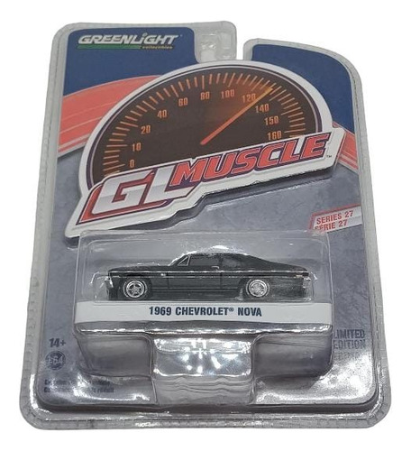 Auto Coleccion Chevrolet Nova ´69 Greenligth Gl Muscle