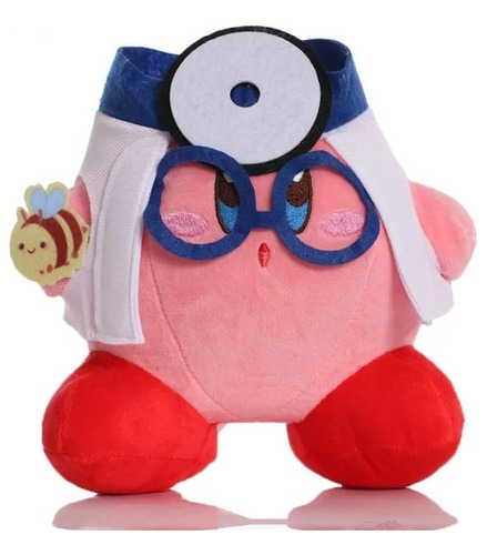 Peluche Kirby Super Star Doctor 20cm Videojuego Nintendo