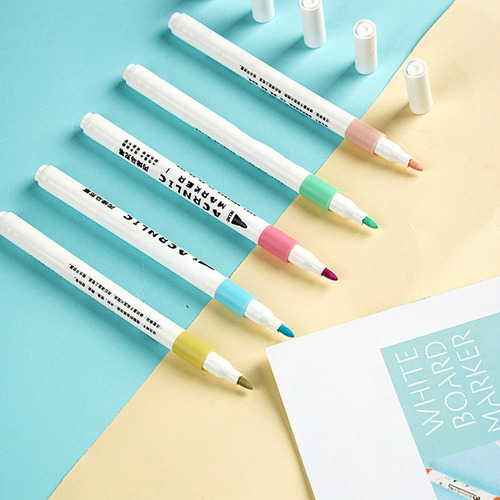 * Kit De Dibujo Marcador Plumon Aceite Acrilico De 48