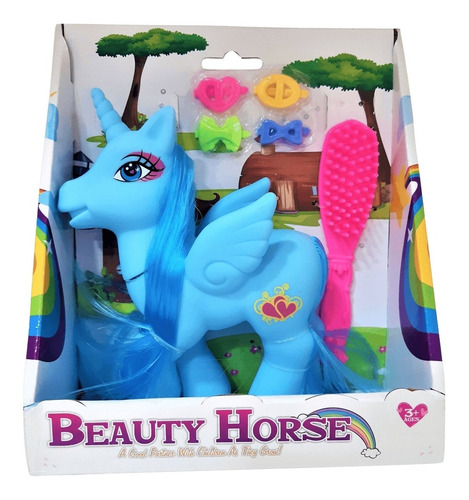 Unicornio Con Peine Y Accesorios Beauty Horse