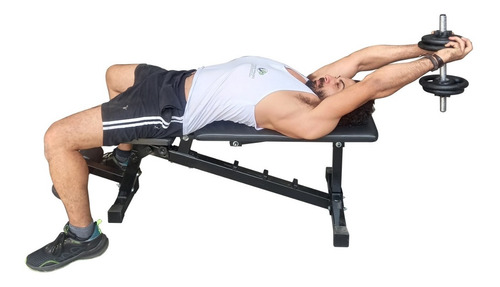 Kit 20kg Com Barras E Anilhas P/ Musculação Halter Roscas