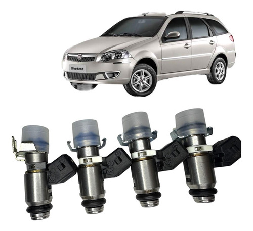 Kit Bico Injetor Fiat Palio Siena Strada 1.6 16v 99 Iwp 001