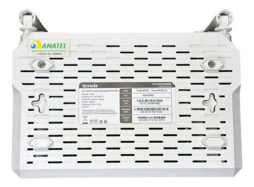 Lote 10un Modem Roteador Xpon Gigabit Tenda Hg9 Ac1200 Wifi (Usado)