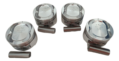 Pistones Aveo Corsa 1.6 Con Mueca A 0.75, 0.30