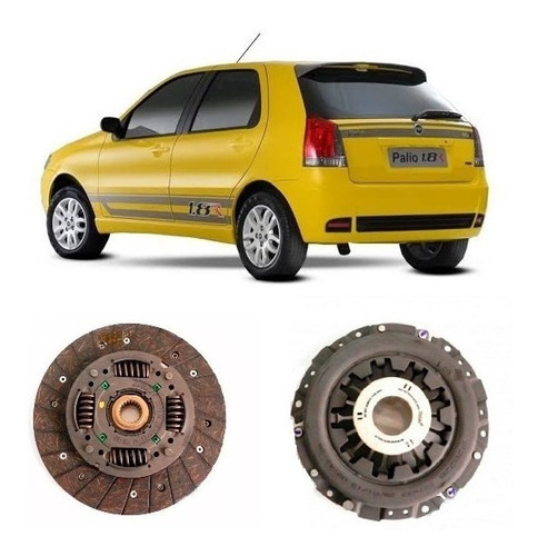 Kit Embreagem Sem Atuador Palio 1.8 R 2005 2006 2007 2008