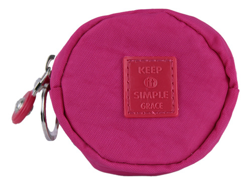 Monedero Para Dama Tipo Kipling Multiusos Jk-023 Fucsia