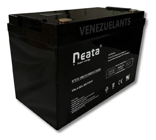 Batería De Gel 12v 100ah Marca Neata Ciclo Profundo