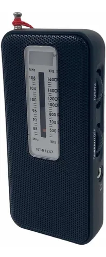 Radio De Bolsillo Análogo Nanotec Nt-r1247