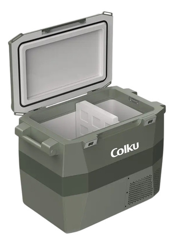 Heladera Portatil Colku 12v/24v C/ruedas 57 L Color Arena C