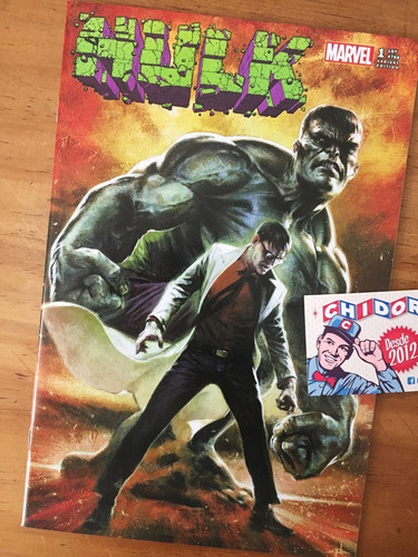Comic - Hulk #1 Gabriele Dell'otto Variant Ltd 2000 Coa