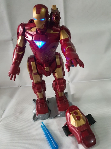 Iron Man Electronico Marvel 2009 32 Cm Con Mando Para Brazo 