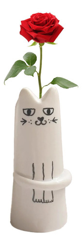 Florero De Gato Florero En De Gato Lindo Jarrón Para Decorac