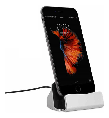 Cargador Para iPhone Transferencia Datos Base De Carga Dock 