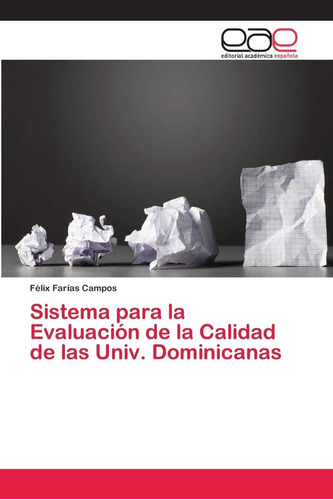 Libro: Sistema Para La Evaluación De La Calidad De Las Univ.
