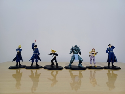 Gashapons Fullmetal Alchemist Characters Figure (Usado)