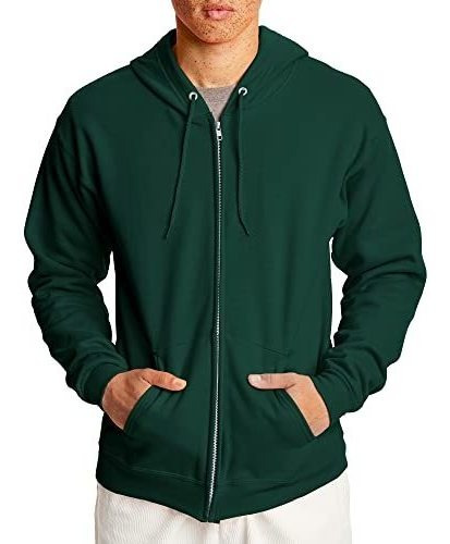 Sudadera Deportiva Hanes Ecosmart Con Cremallera Completa Pa