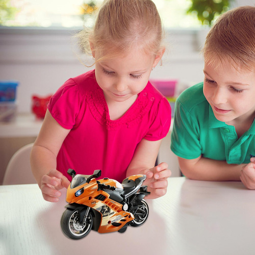 Figura De Moto Motocicleta Con Sonido Y Luz Kit De Figuras D