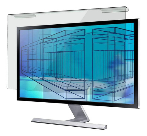 Panel Protector Contra Luz Azul Monitor De Computadora ...