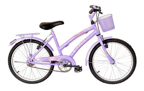 Bicicleta Infantil Calil Cindy Aro 20 Feminina - Lilás